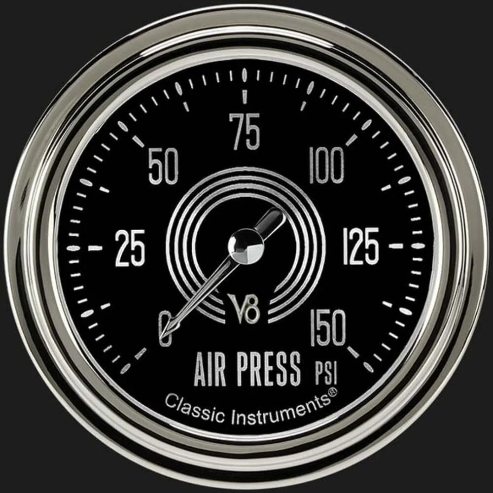 V8 Speedster 2 5_8_ Air Pressure Gauge V8SR318SLC